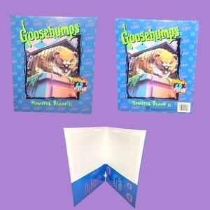 Goosebumps Monster Blood Folder
